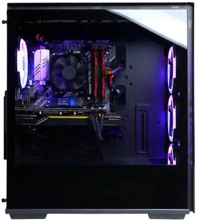 Alt view image 5 of 6 - CyberpowerPC Gaming Desktop Gamer Master GMA680 Ryzen 7 3rd Gen 3700X (3.60 GHz) 16 GB DDR4 1 TB HDD 500 GB PCIe SSD AMD Radeon RX 6700 XT Windows 10 Home 64-bit