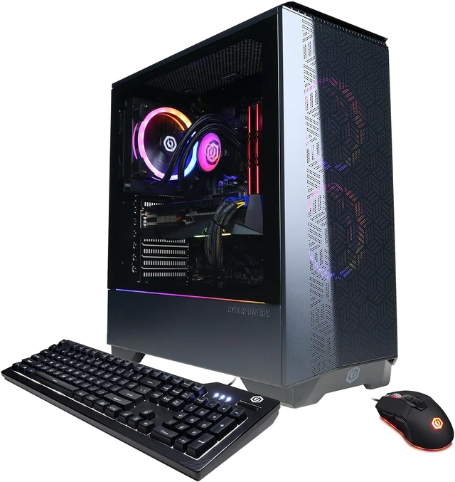 Main image of CyberpowerPC Gaming Desktop Gamer Xtreme GX60110LQ Intel Core i9-11900KF 32GB DDR4 2TB HDD 1TB SSD GeForce RTX 3080 Ti Windows 10 Home 64-bit