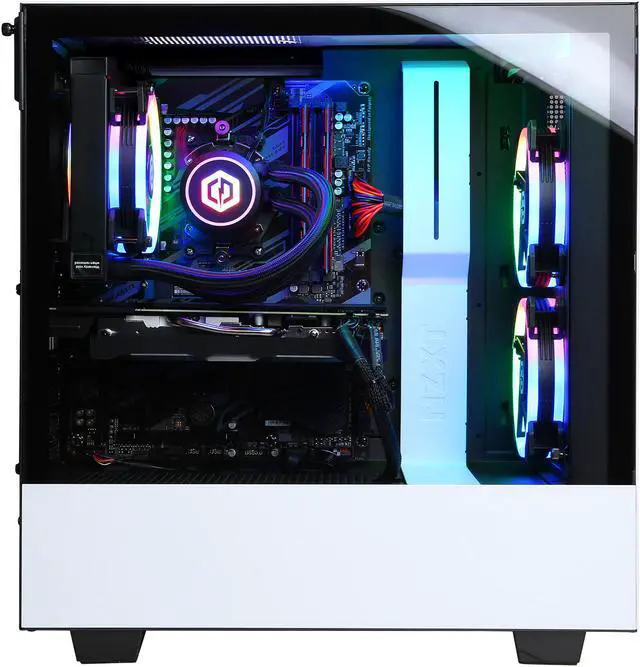 Alt view image 7 of 8 - CyberpowerPC Gaming Desktop Gamer Supreme SLC10900 Intel Core i7-11700KF 32GB DDR4 2TB HDD 1TB PCIe SSD GeForce RTX 3070 Ti Windows 10 Home 64-bit