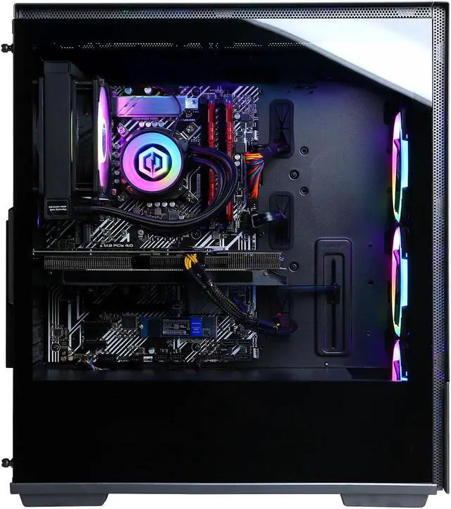 Alt view image 7 of 8 - CyberpowerPC Gaming Desktop Gamer Supreme SLC10760CPGV2 Intel Core i7-12700KF 16GB DDR4 1TB PCIe SSD GeForce RTX 3070 Ti Windows 11 Home 64-bit