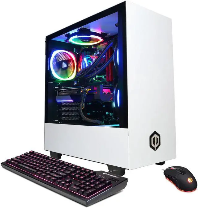 Main image of CyberpowerPC Gaming Desktop Gamer Supreme SLC8960CPGV6 Intel Core i7-13700KF 32GB DDR5 2TB SATA III 5400 RPM HDD 1TB PCIe SSD GeForce RTX 3070 Ti Windows 11 Home 64-bit