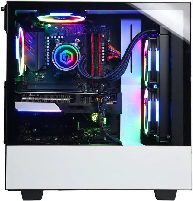 Alt view image 4 of 6 - CyberpowerPC Gaming Desktop Gamer Supreme SLC8960CPGV6 Intel Core i7-13700KF 32GB DDR5 2TB SATA III 5400 RPM HDD 1TB PCIe SSD GeForce RTX 3070 Ti Windows 11 Home 64-bit