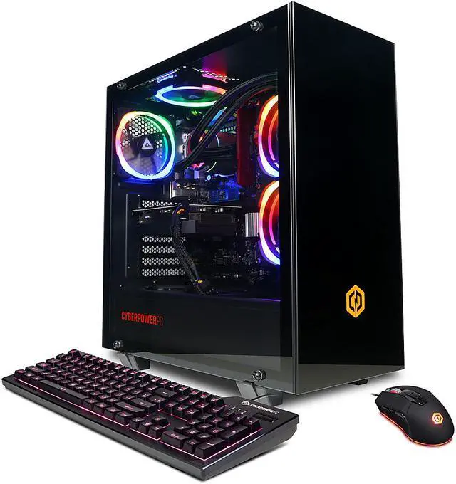 Main image of CyberpowerPC Gaming Desktop Gamer Xtreme Intel Core i7-13700KF - 16GB Memory - NVIDIA GeForce RTX 3060 Ti -1TB HDD + 1TB SSD