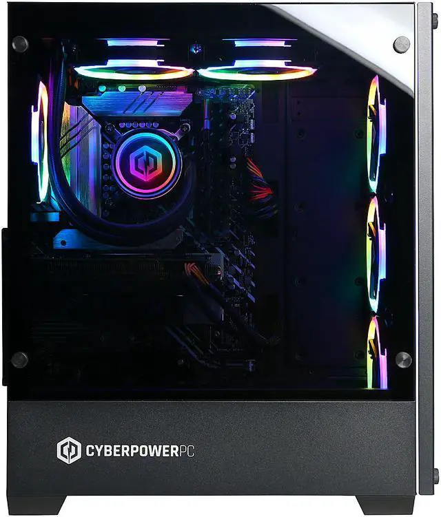 Alt view image 3 of 6 - CyberpowerPC Gaming Desktop Gamer Supreme Intel Core i7-13700KF - 16GB Memory - NVIDIA GeForce RTX 3070 Ti -2TB SSD - Black
