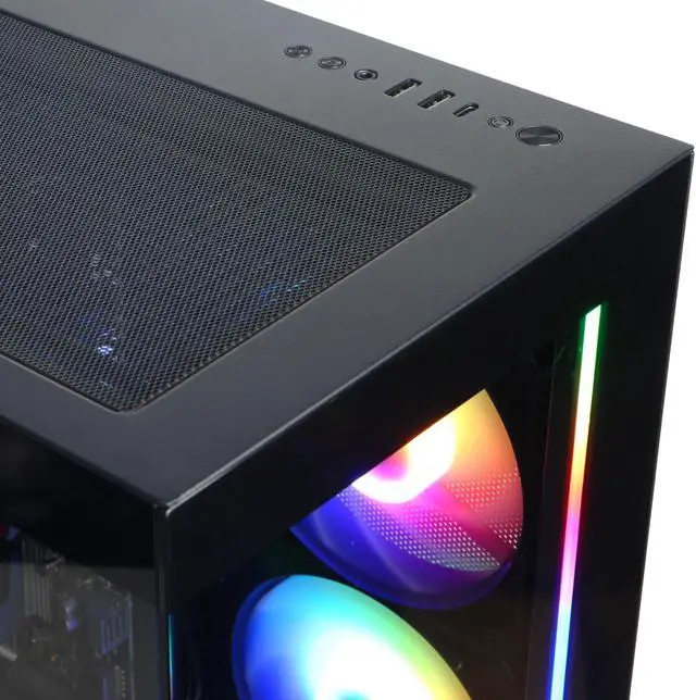 Alt view image 5 of 5 - CyberpowerPC Gaming Desktop Gamer Xtreme GXL99615 Intel Core i7-14700KF 32GB DDR5 2TB PCIe SSD GeForce RTX 4070 SUPER Windows 11 Home 64-bit