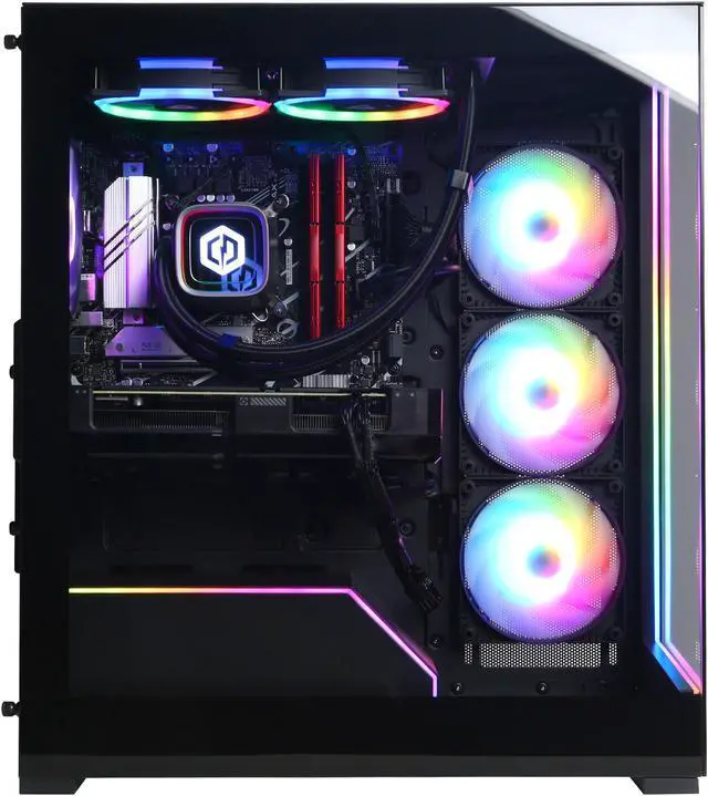 Alt view image 2 of 5 - CyberpowerPC Gaming Desktop Gamer Xtreme GXL99615 Intel Core i7-14700KF 32GB DDR5 2TB PCIe SSD GeForce RTX 4070 SUPER Windows 11 Home 64-bit