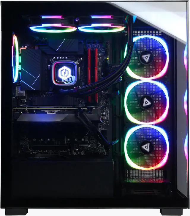 Alt view image 2 of 5 - CyberpowerPC Gaming Desktop Gamer Xtreme GXL99623 Intel Core i7-14700KF 32GB DDR5 2TB PCIe SSD GeForce RTX 4080 SUPER Windows 11 Home 64-bit