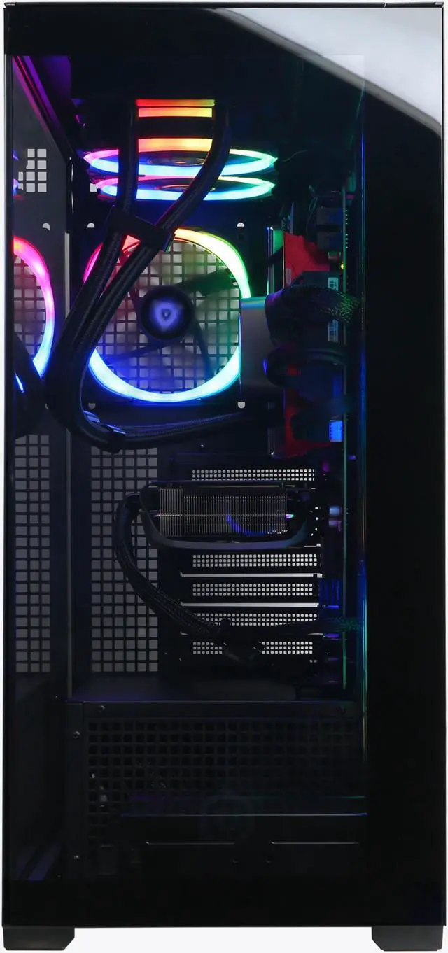Alt view image 3 of 5 - CyberpowerPC Gaming Desktop Gamer Xtreme GXL99623 Intel Core i7-14700KF 32GB DDR5 2TB PCIe SSD GeForce RTX 4080 SUPER Windows 11 Home 64-bit