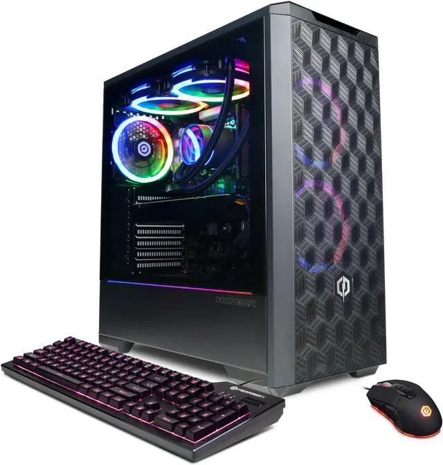 Main image of CyberpowerPC Gaming Desktop Gamer Supreme SLC10000CPGV15 Intel Core i7-14700KF 16GB DDR5 2TB PCIe SSD GeForce RTX 4060 Ti Windows 11 Home 64-bit