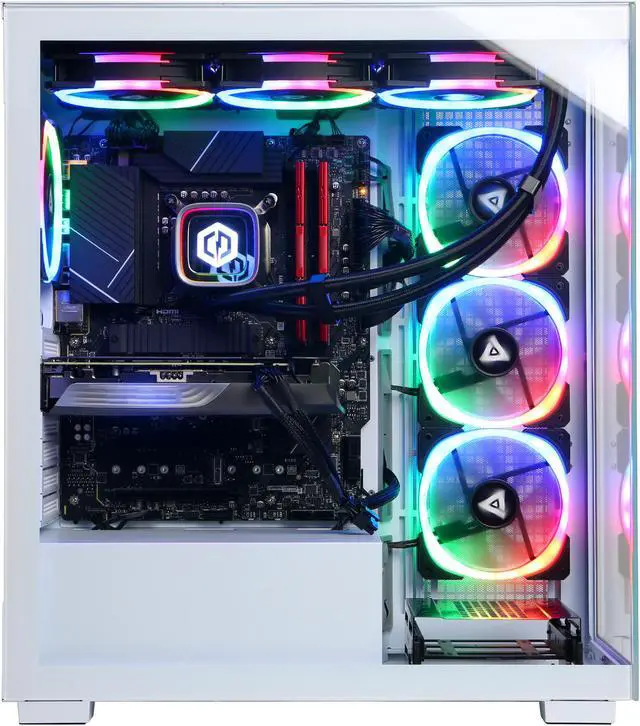 Alt view image 5 of 5 - CyberpowerPC Gaming Desktop Gamer Supreme SLC10780CPGV5 Intel Core i9-14900KF 64GB DDR5 4TB PCIe SSD GeForce RTX 4080 SUPER Windows 11 Home 64-bit