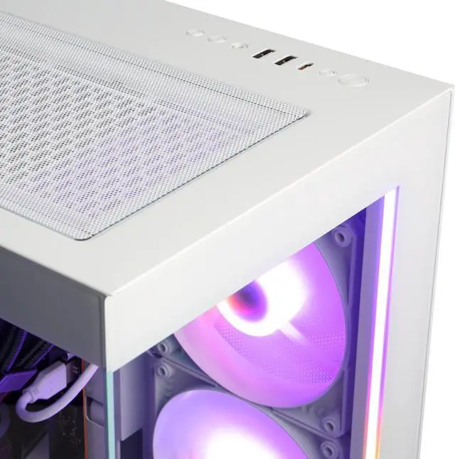 Alt view image 4 of 6 - CyberpowerPC Gaming Desktop Gamer Master GMAI3800CPG AMD Ryzen 5 8600G 16GB DDR5 1TB PCIe SSD AMD Radeon RX 7600 Windows 11 Home 64-bit