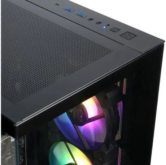 Alt view image 6 of 6 - CyberpowerPC Gaming Desktop Gamer Supreme SLCAI6600CPG AMD Ryzen 7 8700F 32GB DDR5 2TB PCIe SSD GeForce RTX 4060 Ti Windows 11 Home 64-bit