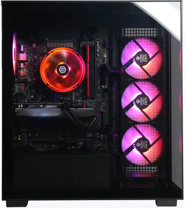 Alt view image 5 of 6 - CyberpowerPC Gaming Desktop Gamer Master GMAI4400CPG AMD Ryzen 5 9600X 16GB DDR5 1TB PCIe SSD GeForce RTX 4060 Windows 11 Home 64-bit