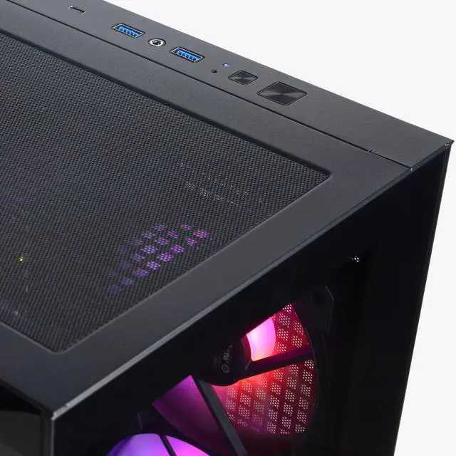 Alt view image 6 of 6 - CyberpowerPC Gaming Desktop Gamer Master GMAI4400CPG AMD Ryzen 5 9600X 16GB DDR5 1TB PCIe SSD GeForce RTX 4060 Windows 11 Home 64-bit