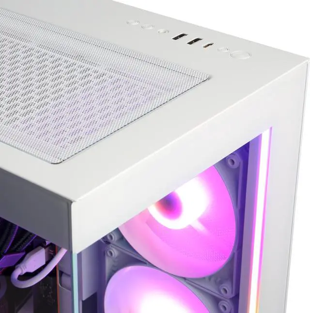 Alt view image 6 of 6 - CyberpowerPC Gaming Desktop PC SLC10200CPGV16 Intel Core Ultra 9 285K 32GB DDR5 1TB PCIe SSD GeForce RTX 4070 SUPER Windows 11 Home