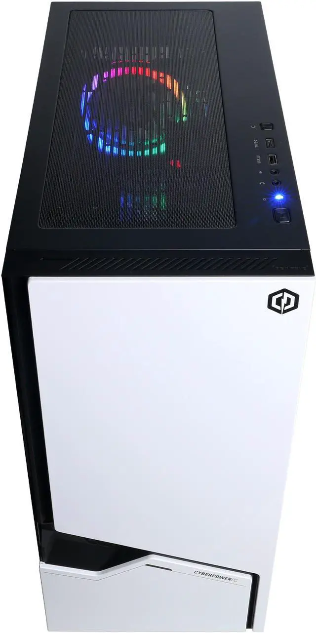 Alt view image 5 of 6 - CyberPower Gamer Xtreme Gaming Desktop PC, Intel Core i5-14400F, Nvidia GeForce RTX 3050, 16GB DDR5, 1TB PCIe SSD, Windows 11 Home 64-bit, GX8239