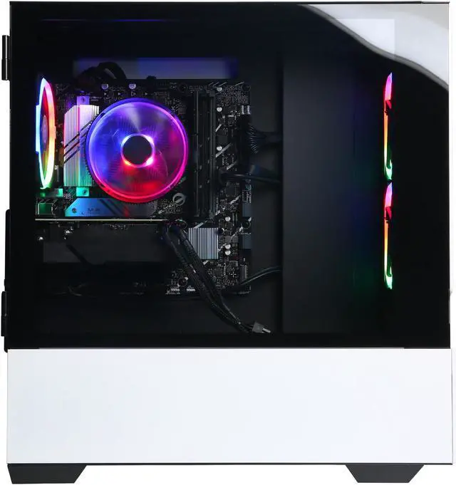 Alt view image 4 of 6 - CyberPower Gamer Xtreme Gaming Desktop PC, Intel Core i5-14400F, Nvidia GeForce RTX 3050, 16GB DDR5, 1TB PCIe SSD, Windows 11 Home 64-bit, GX8239