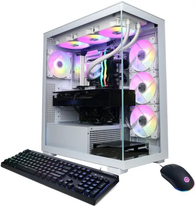 Alt view image 2 of 7 - CyberPowerPC Gamer Supreme Liquid Cool GXL70180 - Intel Core Ultra 9 285K 3.7GHz CPU, 64GB DDR5, NVIDIA GeForce RTX 5080 16GB, 4TB PCIe 4.0 NVMe SSD & Win 11 Home