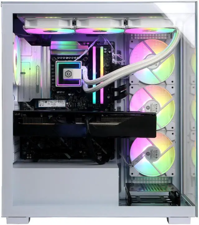 Alt view image 7 of 7 - CyberPowerPC Gamer Supreme Liquid Cool GXL70180 - Intel Core Ultra 9 285K 3.7GHz CPU, 64GB DDR5, NVIDIA GeForce RTX 5080 16GB, 4TB PCIe 4.0 NVMe SSD & Win 11 Home