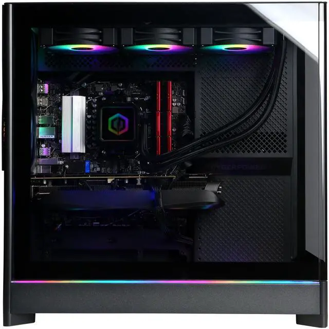 Alt view image 6 of 6 - CyberPowerPC Gamer Supreme Liquid Cool GML70210 - AMD Ryzen 9 9950X 4.3GHz CPU, 64GB DDR5, NVIDIA GeForce RTX 5090 32GB, 4TB PCIe 4.0 NVMe SSD & Win 11 Home