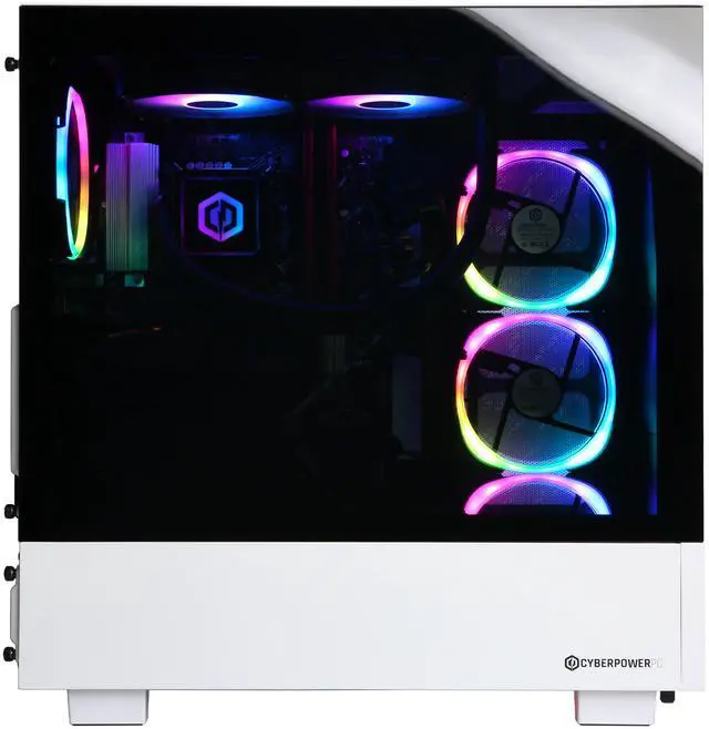 Alt view image 7 of 7 - CyberPowerPC Gamer Supreme Liquid Cool GXL70030 - Intel Core i7-14700F 2.1GHz CPU, 32GB DDR5, Intel Arc B580 12GB, 2TB PCIe 4.0 NVMe SSD & Win 11 Home