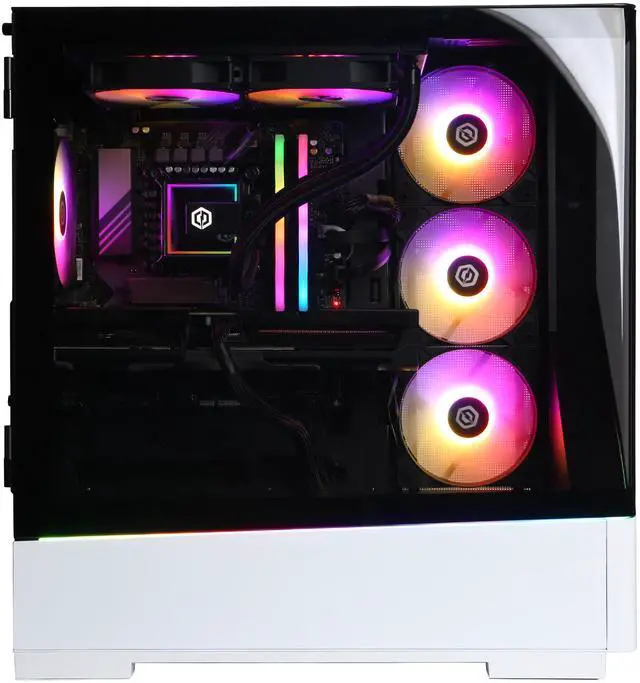 Alt view image 7 of 7 - CyberPowerPC Gamer Supreme Liquid Cool GXL70070 - Intel Core i9-14900F 2.0GHz CPU, 32GB DDR5, NVIDIA GeForce RTX 5070 Ti 16GB, 2TB PCIe 4.0 NVMe SSD & Win 11 Home