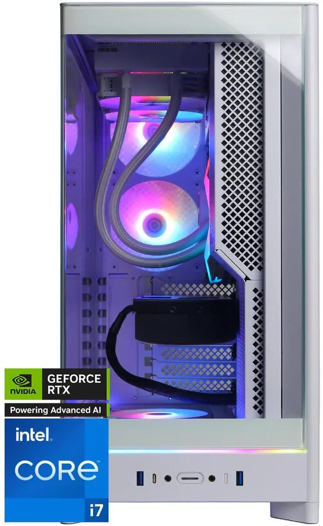 Main image of CyberPowerPC Gamer Supreme Liquid Cool GXL70080 - Intel Core i7-14700KF 3.4GHz CPU, 32GB DDR5, NVIDIA GeForce RTX 5070 Ti 16GB, 2TB PCIe 4.0 NVMe SSD & Win 11 Home