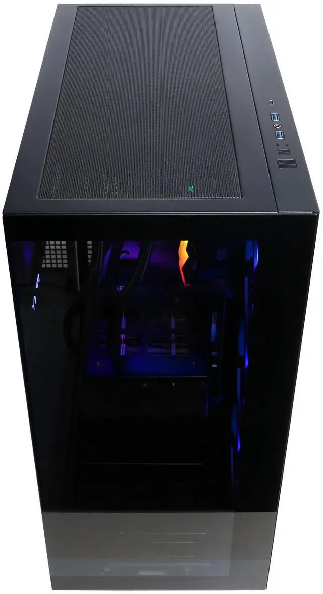 Alt view image 4 of 7 - CyberPowerPC Gamer Supreme Liquid Cool GXL70110 - Intel Core i9-14900KF 3.2GHz CPU, 32GB DDR5, NVIDIA GeForce RTX 5070 Ti 16GB, 2TB PCIe 4.0 NVMe SSD & Win 11 Home