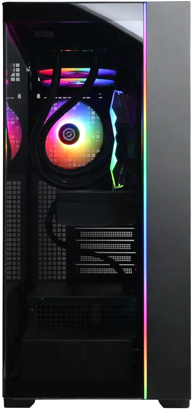 Alt view image 2 of 6 - CyberPowerPC Gamer Supreme Liquid Cool GML70060 - AMD Ryzen 7 7800X3D 4.2GHz CPU, 32GB DDR5, NVIDIA GeForce RTX 5070 Ti 16GB, 2TB PCIe 4.0 NVMe SSD & Win 11 Home