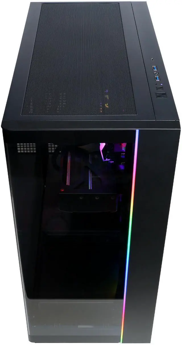 Alt view image 3 of 6 - CyberPowerPC Gamer Supreme Liquid Cool GML70060 - AMD Ryzen 7 7800X3D 4.2GHz CPU, 32GB DDR5, NVIDIA GeForce RTX 5070 Ti 16GB, 2TB PCIe 4.0 NVMe SSD & Win 11 Home