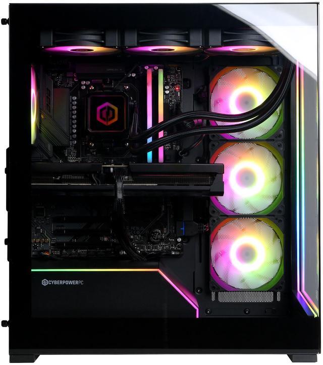 Alt view image 6 of 6 - CyberPowerPC Gamer Supreme Liquid Cool GML70140 - AMD Ryzen 9 9950X 4.3GHz CPU, 64GB DDR5, NVIDIA GeForce RTX 5070 Ti 16GB, 4TB PCIe 4.0 NVMe SSD & Win 11 Home