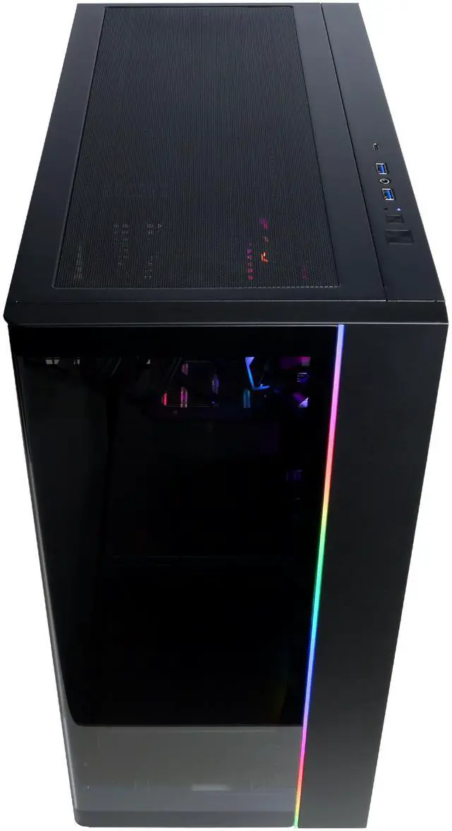 Alt view image 3 of 6 - CyberPowerPC Gamer Supreme Liquid Cool GML70310 - AMD Ryzen 7 9700X 3.8GHz CPU, 32GB DDR5, NVIDIA GeForce RTX 5070 12GB, 2TB PCIe 4.0 NVMe SSD & Win 11 Home