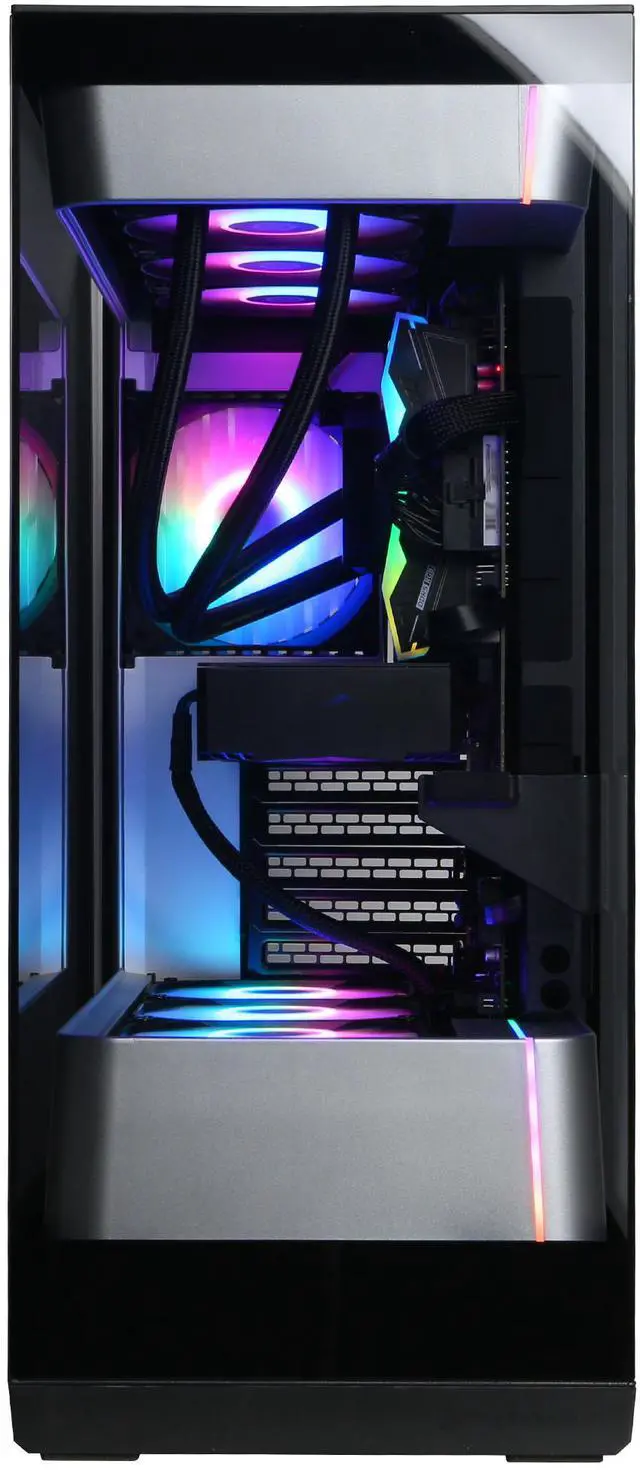 Alt view image 2 of 6 - CyberPowerPC Gamer Supreme Liquid Cool GML70320 - AMD Ryzen 9 9900X 4.4GHz CPU, 32GB DDR5, NVIDIA GeForce RTX 5070 12GB, 2TB PCIe 4.0 NVMe SSD & Win 11 Home