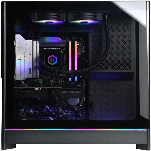 Alt view image 7 of 7 - CyberPowerPC Gamer Supreme Liquid Cool GXL70340 - Intel Core Ultra 9 285 2.5GHz CPU, 32GB DDR5, AMD Radeon RX 9070 XT 16GB, 2TB PCIe 4.0 NVMe SSD & Win 11 Home