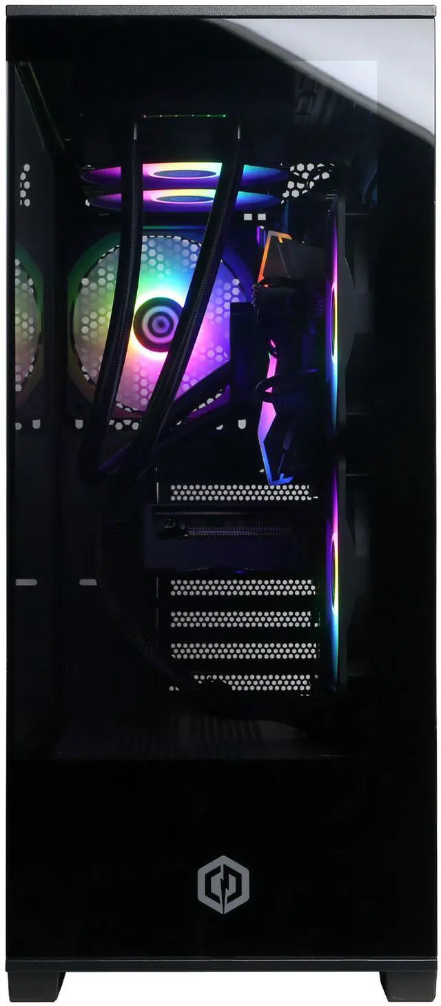 Alt view image 3 of 7 - CyberPowerPC Gamer Supreme Liquid Cool GXL70500 - Intel Core i9-14900F 2.0GHz CPU, 32GB DDR5, NVIDIA GeForce RTX 5060 Ti 16GB, 2TB PCIe 4.0 NVMe SSD & Win 11 Home
