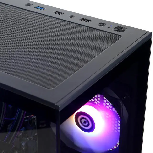 Alt view image 5 of 7 - CyberPowerPC Gamer Supreme Liquid Cool GXL70500 - Intel Core i9-14900F 2.0GHz CPU, 32GB DDR5, NVIDIA GeForce RTX 5060 Ti 16GB, 2TB PCIe 4.0 NVMe SSD & Win 11 Home
