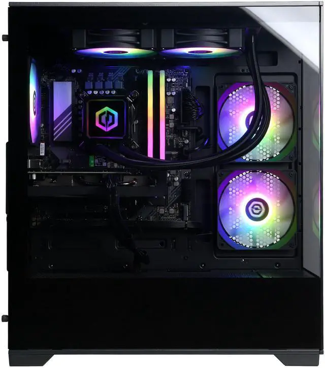 Alt view image 7 of 7 - CyberPowerPC Gamer Supreme Liquid Cool GXL70500 - Intel Core i9-14900F 2.0GHz CPU, 32GB DDR5, NVIDIA GeForce RTX 5060 Ti 16GB, 2TB PCIe 4.0 NVMe SSD & Win 11 Home