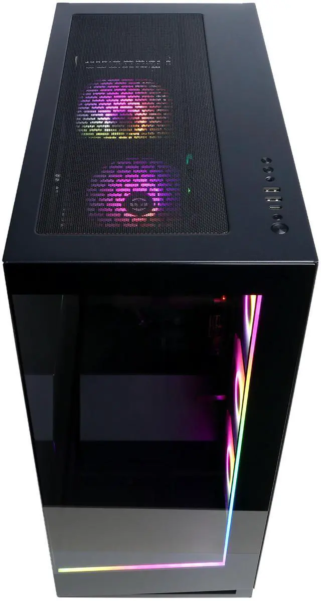 Alt view image 4 of 7 - CyberPowerPC Gamer Xtreme GXL70590 - Intel Core Ultra 5 225F 3.3GHz CPU, 16GB DDR5, NVIDIA GeForce RTX 5060 Ti 8GB, 2TB PCIe 4.0 NVMe SSD & Win 11 Home