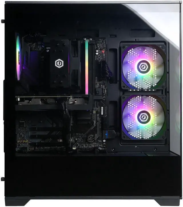 Alt view image 6 of 6 - CyberPowerPC Gamer Master GML70620 - AMD Ryzen 5 8400F 4.2GHz CPU, 16GB DDR5, NVIDIA GeForce RTX 5060 Ti 8GB, 1TB PCIe 4.0 NVMe SSD & Win 11 Home