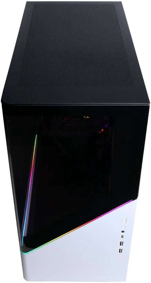 Alt view image 4 of 7 - CyberPowerPC Gamer Supreme Liquid Cool GXL70680 - Intel Core Ultra 7 265F 2.4GHz CPU, 16GB DDR5, NVIDIA GeForce RTX 5060 8GB, 2TB PCIe 4.0 NVMe SSD & Win 11 Home
