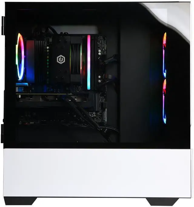 Alt view image 6 of 6 - CyberPowerPC Gamer Master GML70910 - AMD Ryzen 5 8400F 4.2GHz CPU, 16GB DDR5, AMD Radeon RX 9060 XT 8GB, 1TB PCIe 4.0 NVMe SSD & Win 11 Home