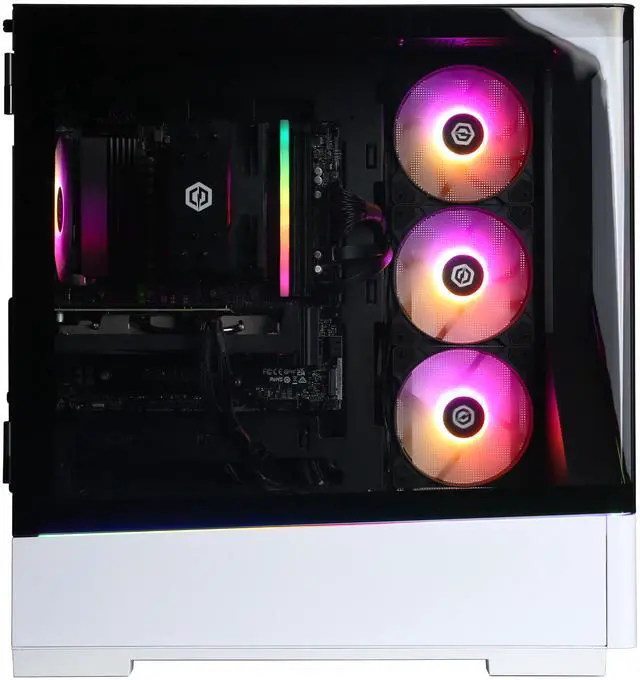 Alt view image 6 of 6 - CyberpowerPC Gaming Desktop PC Gamer Xtreme GX70922 Intel Core i7-14700F 16GB DDR5 2TB NVMe SSD GeForce RTX 5050 Windows 11 Home