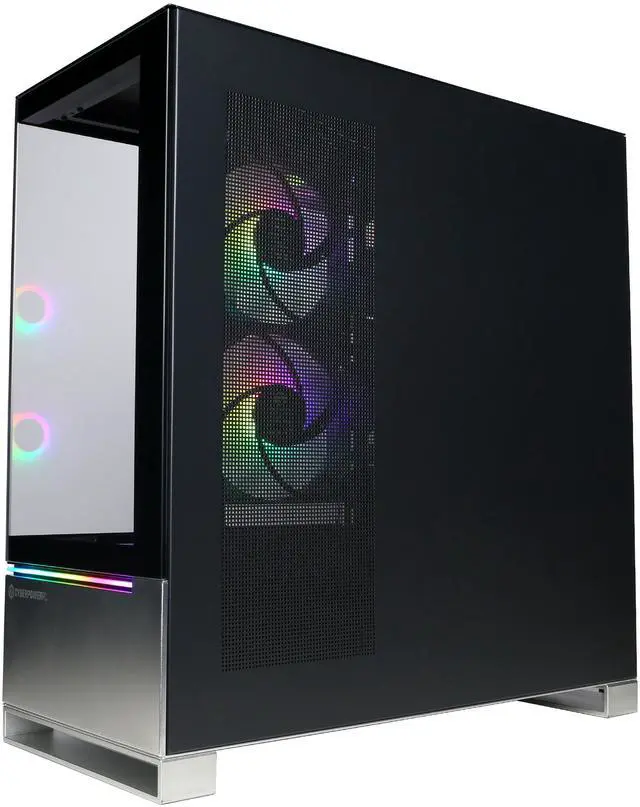 Alt view image 5 of 6 - CyberpowerPC Gaming Desktop PC Gamer Master GM70924 AMD Ryzen 5 8400F 16GB DDR5 1TB NVMe SSD GeForce RTX 5050 Windows 11 Home