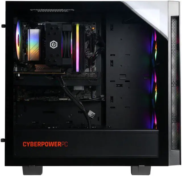 Alt view image 2 of 6 - CyberpowerPC Gaming Desktop PCs Gamer Xtreme GXi11240CPGV23 Intel Core Ultra 5 225F 16GB DDR5 1TB SSD GeForce RTX 5050 Windows 11 Home