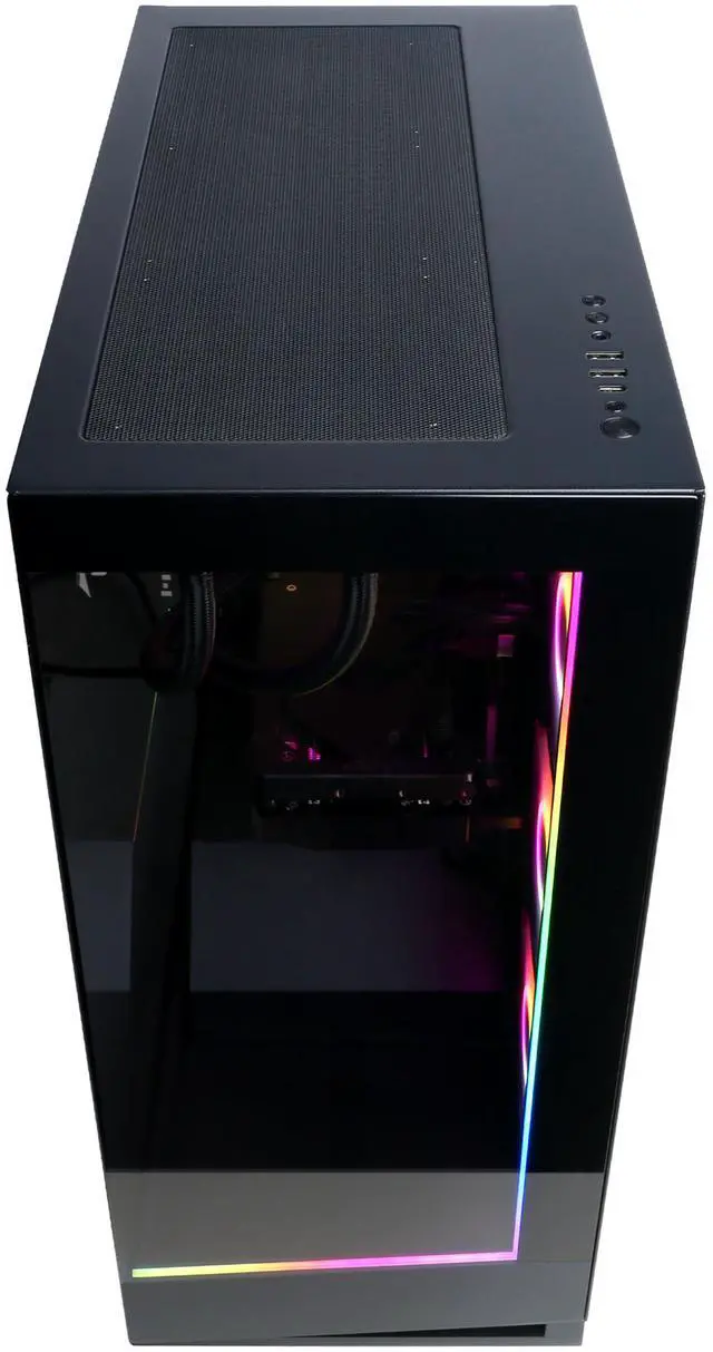 Alt view image 4 of 6 - CyberpowerPC Gaming Desktop PC GM70928 AMD Ryzen 7 7800X3D 32GB DDR5 1TB NVMe SSD GeForce RTX 5070 Windows 11 Home