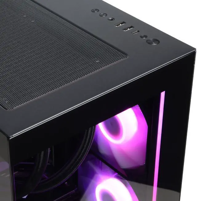 Alt view image 6 of 6 - CyberpowerPC Gaming Desktop PC GM70928 AMD Ryzen 7 7800X3D 32GB DDR5 1TB NVMe SSD GeForce RTX 5070 Windows 11 Home