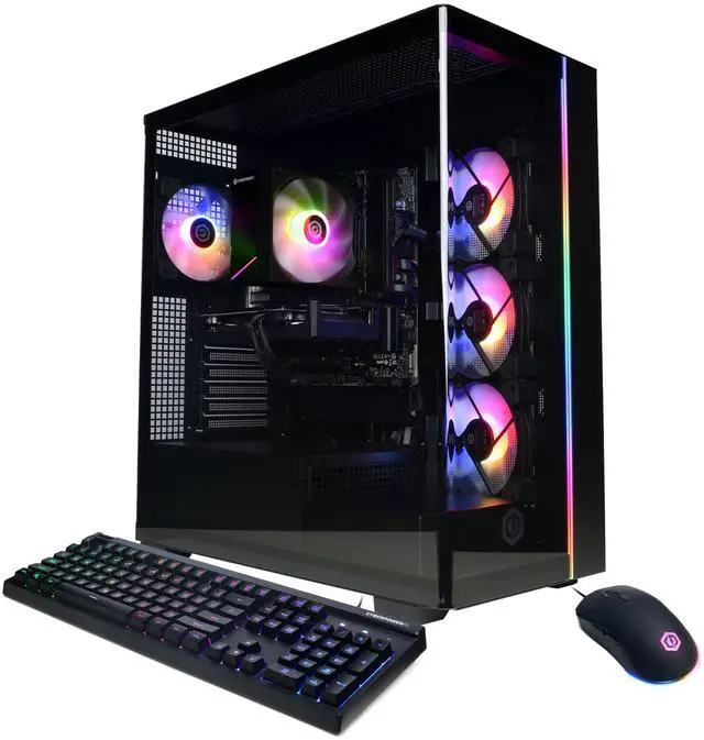 Main image of CyberPowerPC Gamer Master - AMD Ryzen 7 9700F 3.8GHz, 16GB DDR5, AMD Radeon RX 7700 16GB, 1TB PCIe 4.0 NVMe SSD & Windows 11 Home