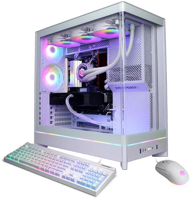 CyberPowerPC Gamer Supreme GXL70938 - Intel Core Ultra 7 270K Plus 3.7GHz, 16GB DDR5, NVIDIA GeForce RTX 5060 Ti 8GB, 1TB PCIe 4.0 NVMe SSD & Windows 11 Home