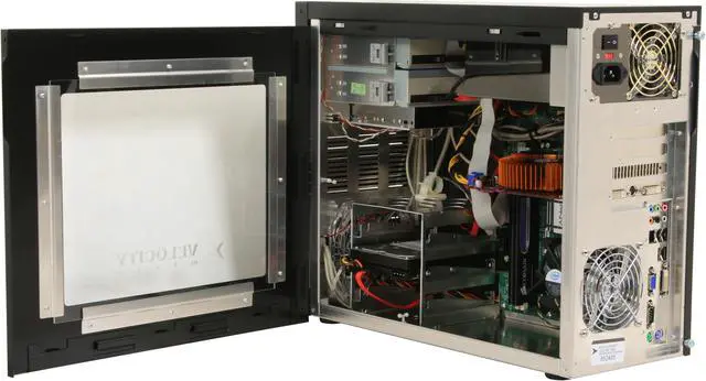 Alt view image 8 of 18 - Velocity Micro Desktop PC Edge Mx215 Intel Core 2 Quad Q8200 4GB DDR2 750GB HDD ATI Radeon HD 4850 Windows Vista Home Premium 64-bit