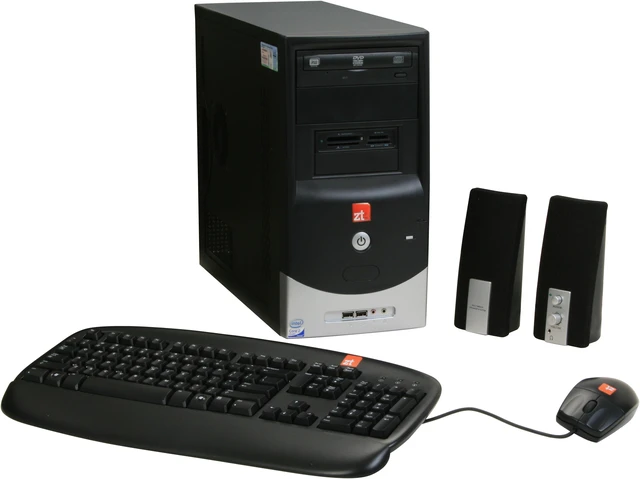 Zt Computer ZT Desktop PC Element 2048Vi-35 Intel Core 2 Quad Q6600 4GB DDR2 500GB ...